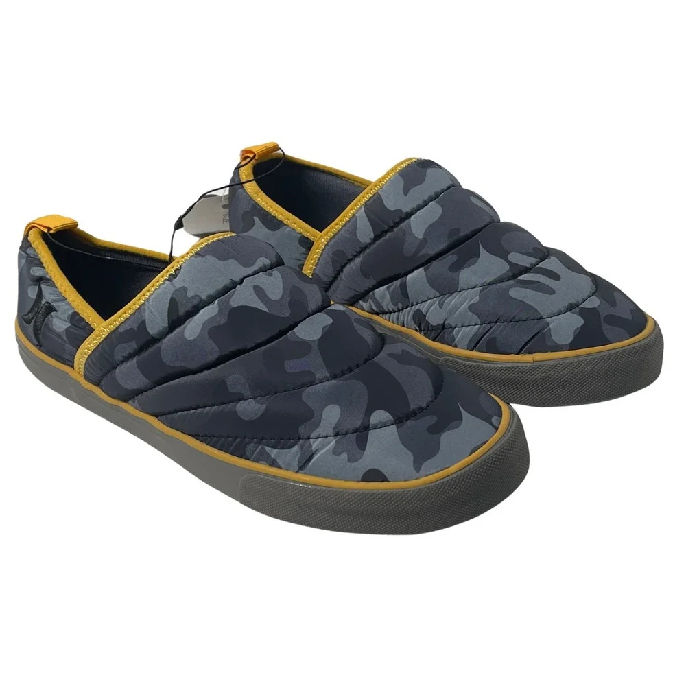 Hurley Puff Chukka Slip-On Shoes - NEW Mens Size 8.5 Grey Camo - #44411-J4